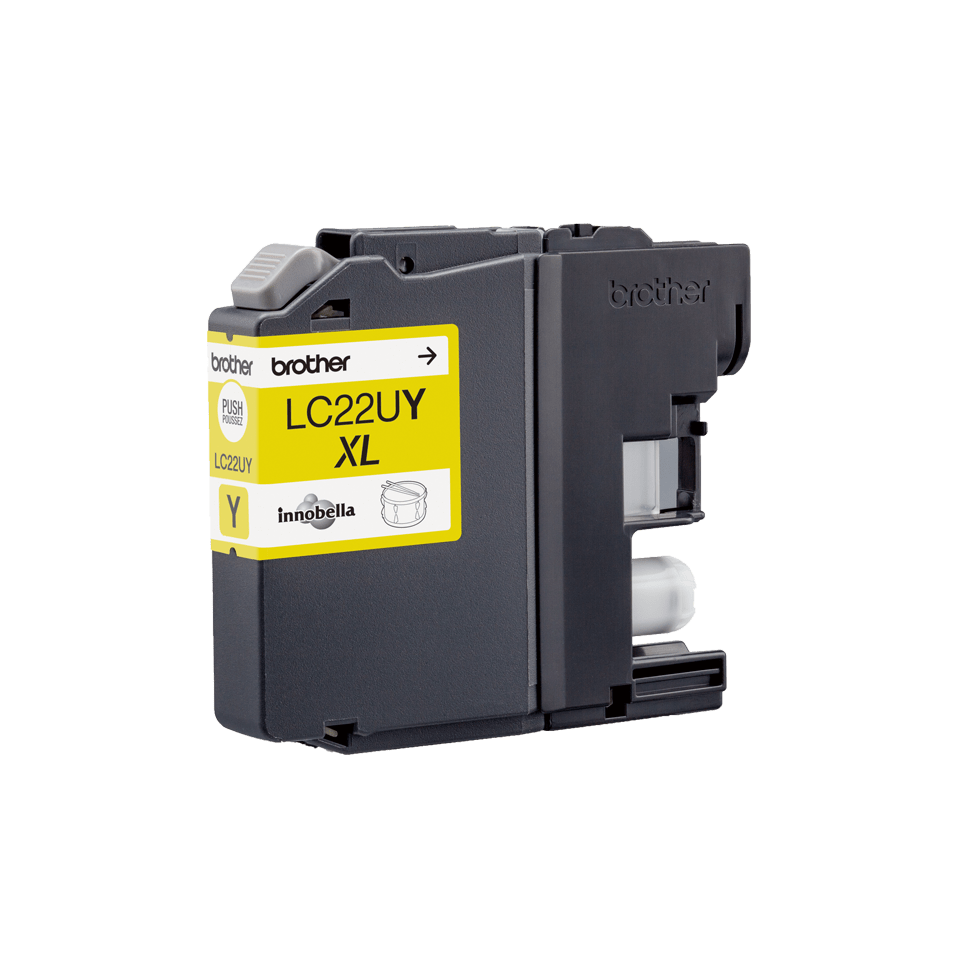 Genuine Brother LC22UY Super High Yield Ink Cartridge – Yellow  3